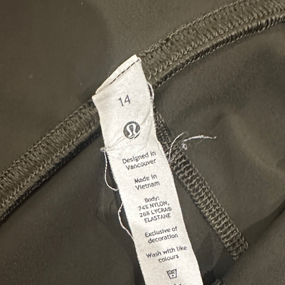 Lululemon Athletica Olive Leggings - Picture 2 of 5